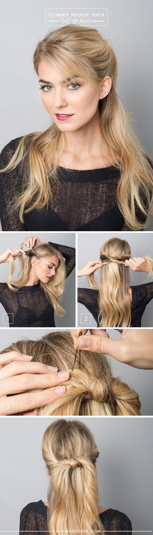 Never Easier: 10 Hairstyles Ready For Less Than 5 Minutes