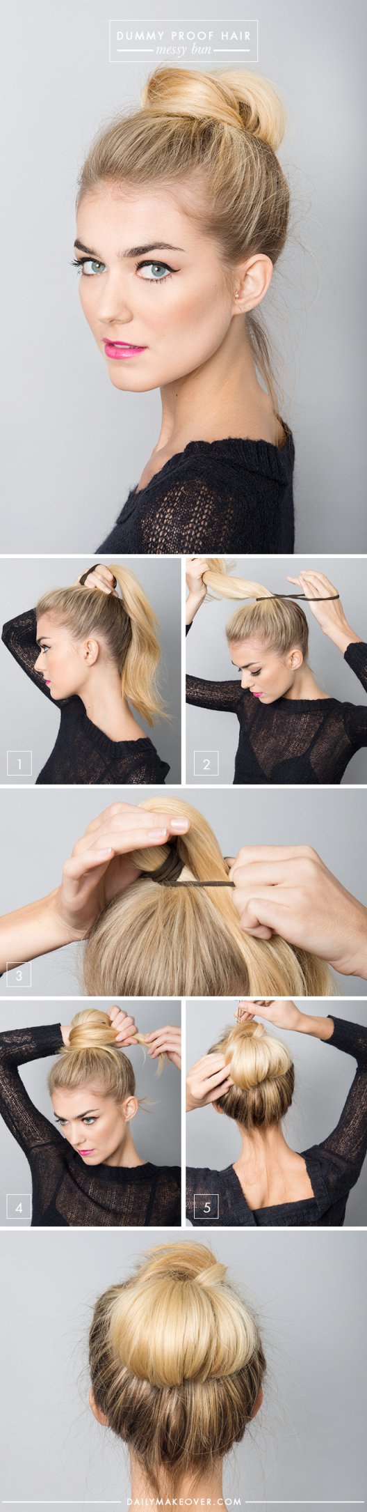 Never Easier: 10 Hairstyles Ready For Less Than 5 Minutes