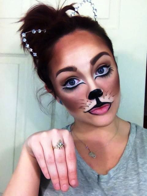 Halloween Transformation:  Cute Fox Makeup Ideas