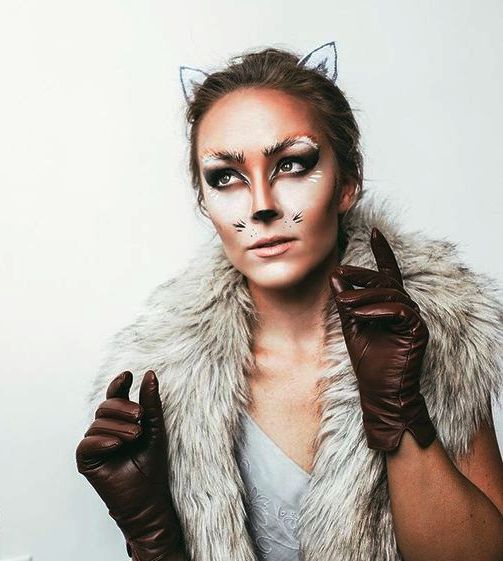 Halloween Transformation:  Cute Fox Makeup Ideas