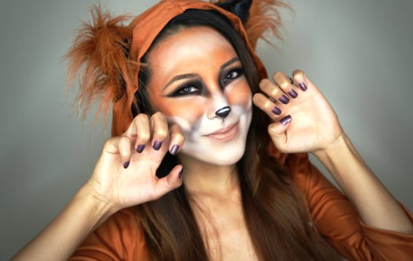 Halloween Transformation:  Cute Fox Makeup Ideas