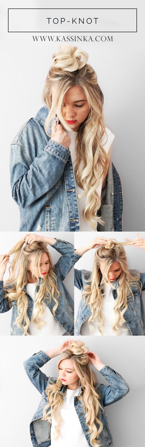 Make The Perfect Half –Up Bun: 10 Ways To Do It