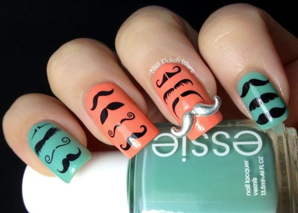 Movember Nails: Express Support For The Men’s Health on Your Own Way