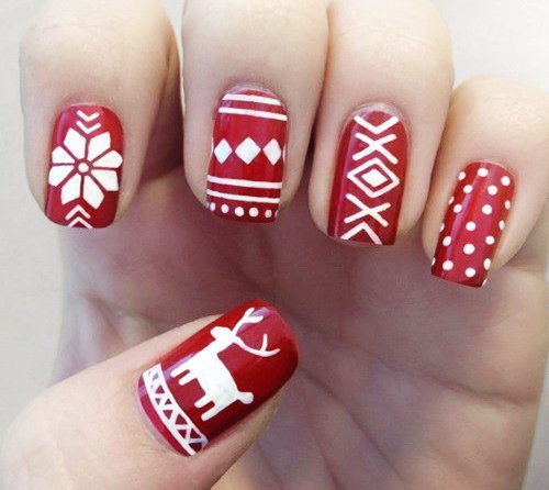 Christmas Designed Nails That Will Totally Raise The Mood