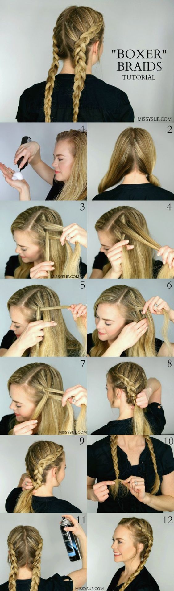 Braids For Super Cool Look in Winter