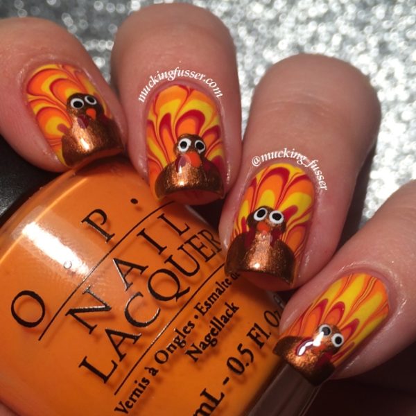 Nail Designs For Thanksgiving – More Than A Regular Nails Painting