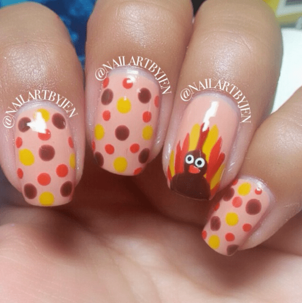 Nail Designs For Thanksgiving – More Than A Regular Nails Painting