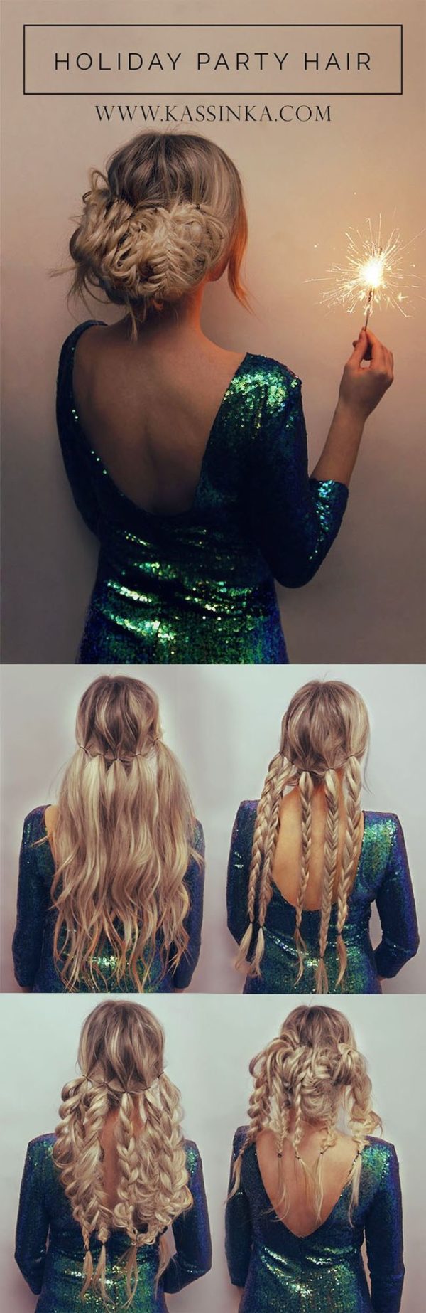 Do An Easy Festive Hairstyles By Your Own