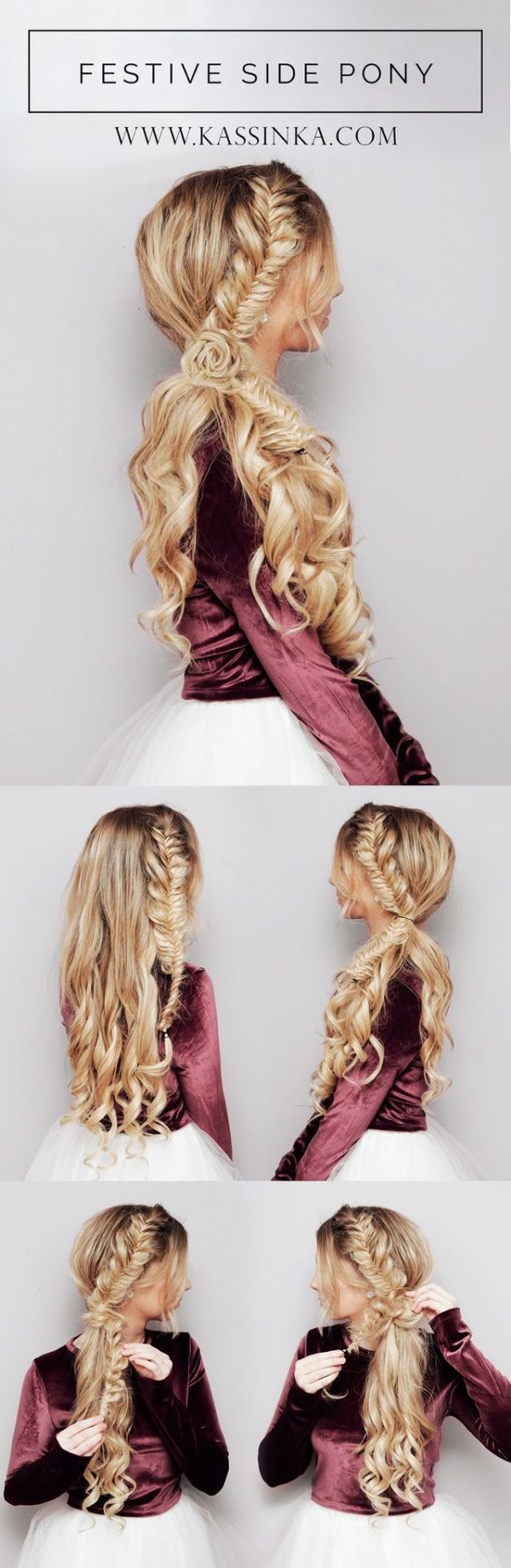 Do An Easy Festive Hairstyles By Your Own