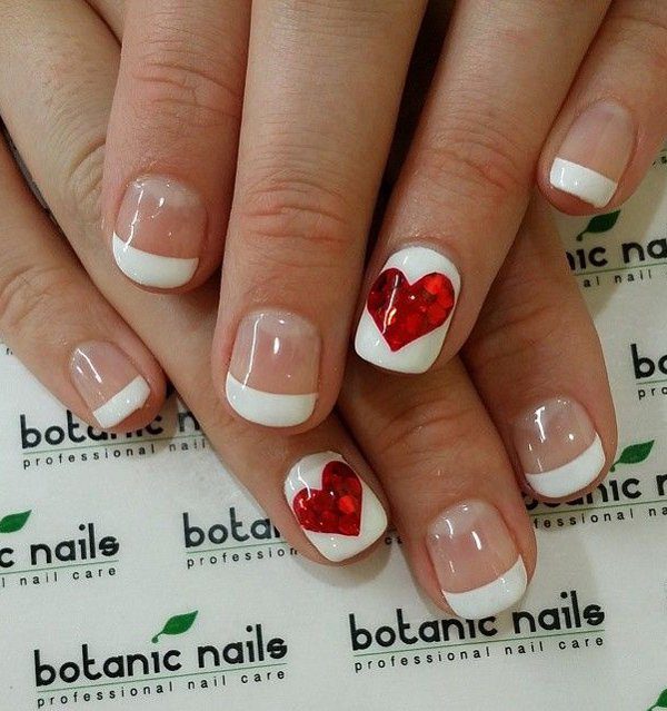 Lovely Nails Art  Ideas For The Valentine’s day