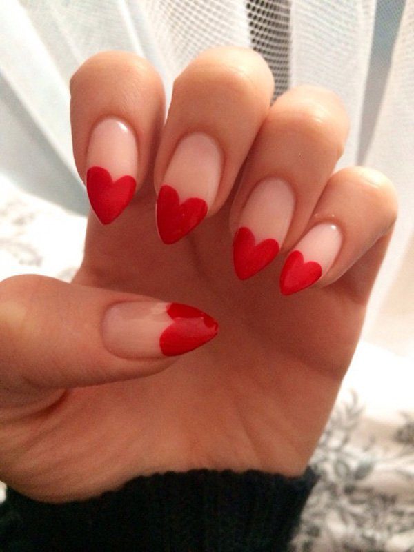 Lovely Nails Art  Ideas For The Valentine’s day