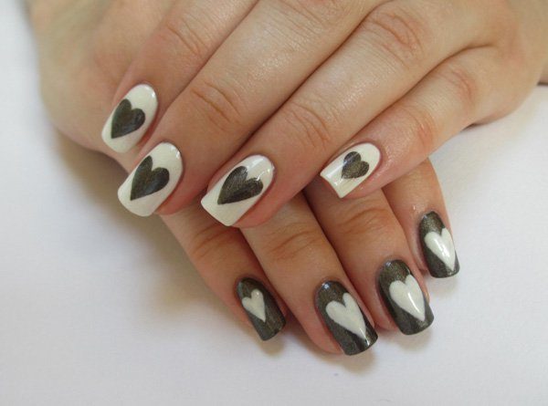 Lovely Nails Art  Ideas For The Valentine’s day