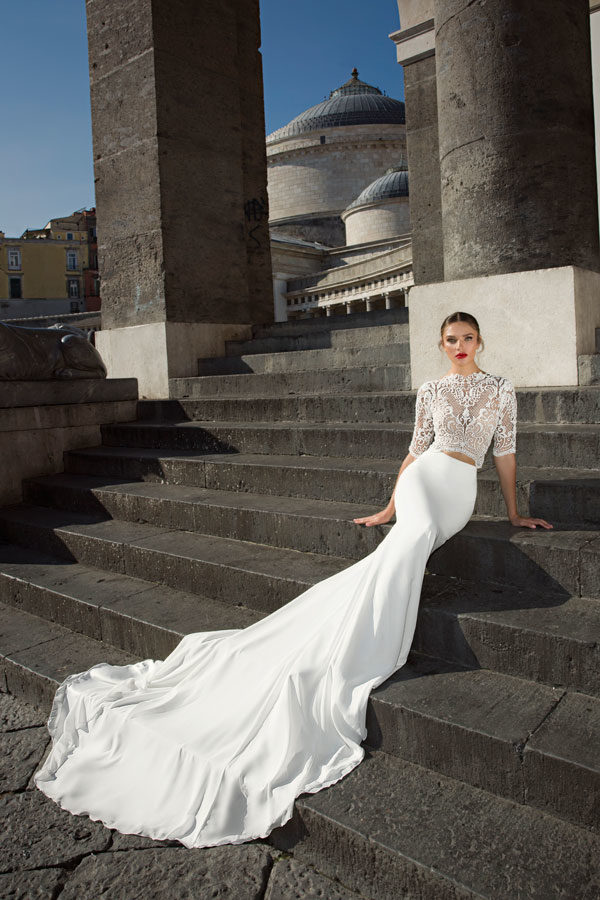 Inspired By The Eternal City The New Spring Wedding Dresses 2017 By Julie Vino