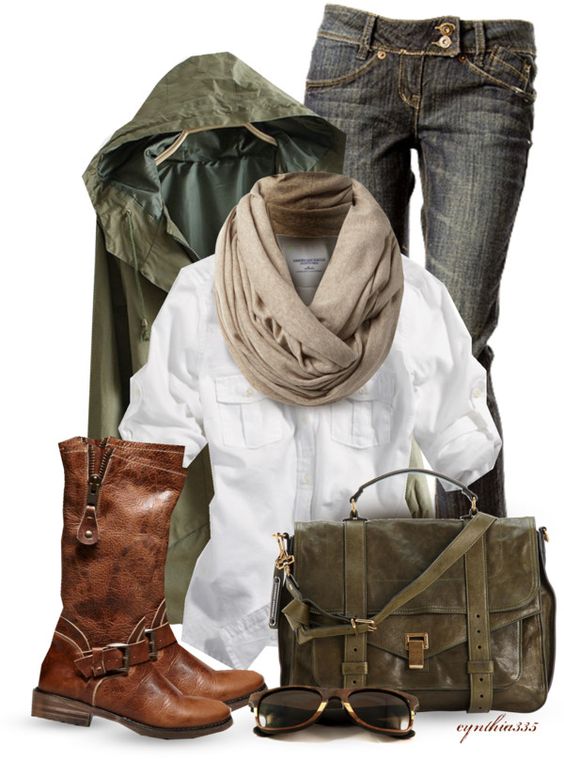 Casual Warm Winter Combinations For Women
