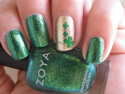 16 Easy Yet Incredibly Cool St. Patricks Day Nails Designs