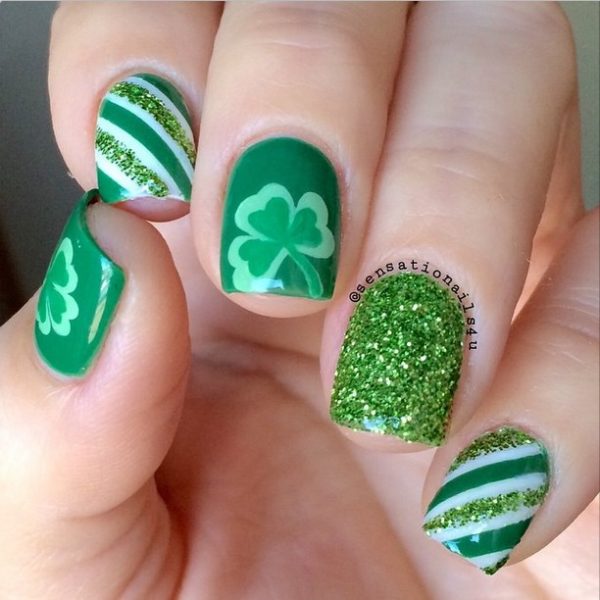 16 Easy Yet Incredibly Cool St. Patricks Day Nails Designs