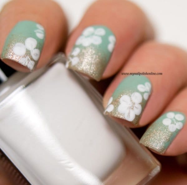 Colorful Nails With Floral Motives, Perfect For This Spring