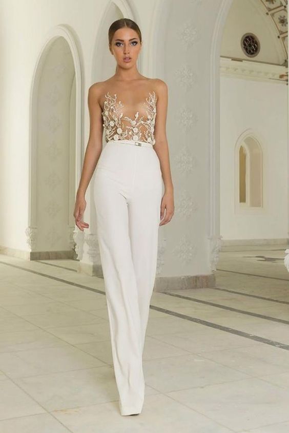 Top 10 Ideas to Look Stunning In A Wedding Jumpsuit  On Your Special Day