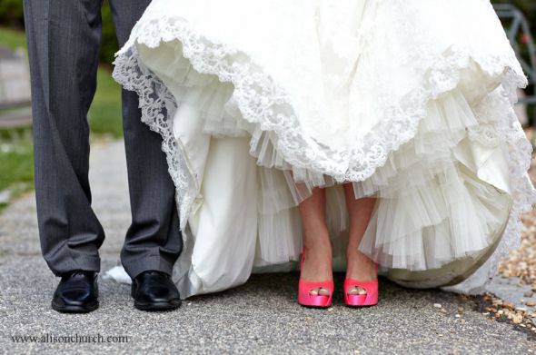 Colored Wedding Shoes   Modern, Unusuall, Practic And Chic