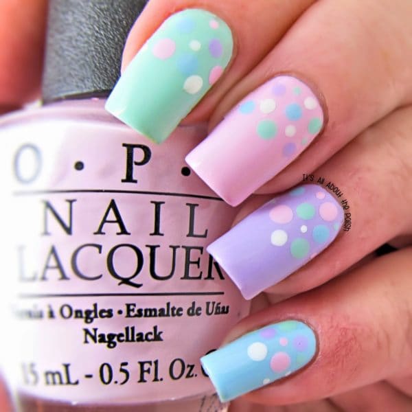 14 Soft Pastel Nails Art Ideas For Spring Time