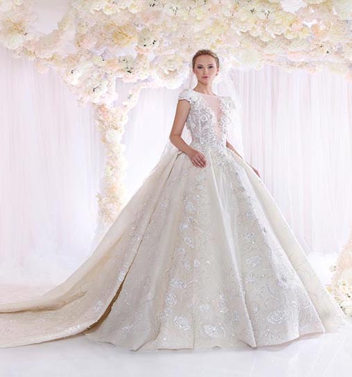 Get Ready To Fall In Love: The New Zaid Nakad’s Romantic Wedding Dresses Don’t Leave Any Woman Indifferent