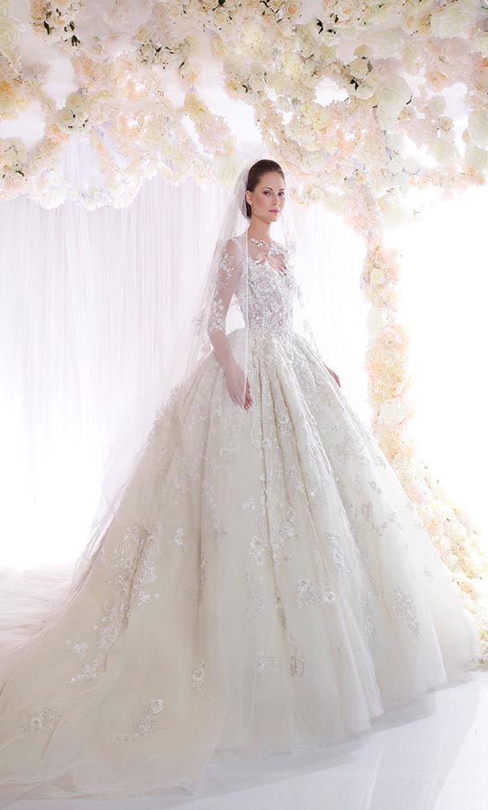 Get Ready To Fall In Love: The New Zaid Nakad’s Romantic Wedding Dresses Don’t Leave Any Woman Indifferent
