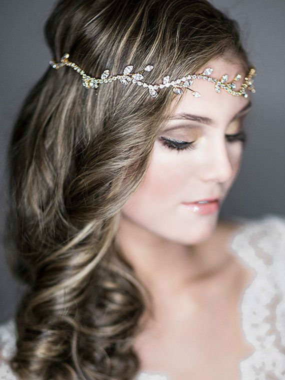Amazing 12 Collection Of Accessories For Bridal Hairstyles