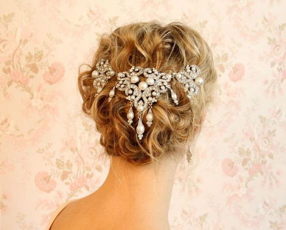 Amazing 12 Collection Of Accessories For Bridal Hairstyles