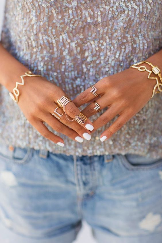 The Best Inspiration Ideas For To Get Your Perfect Multiple Rings Look