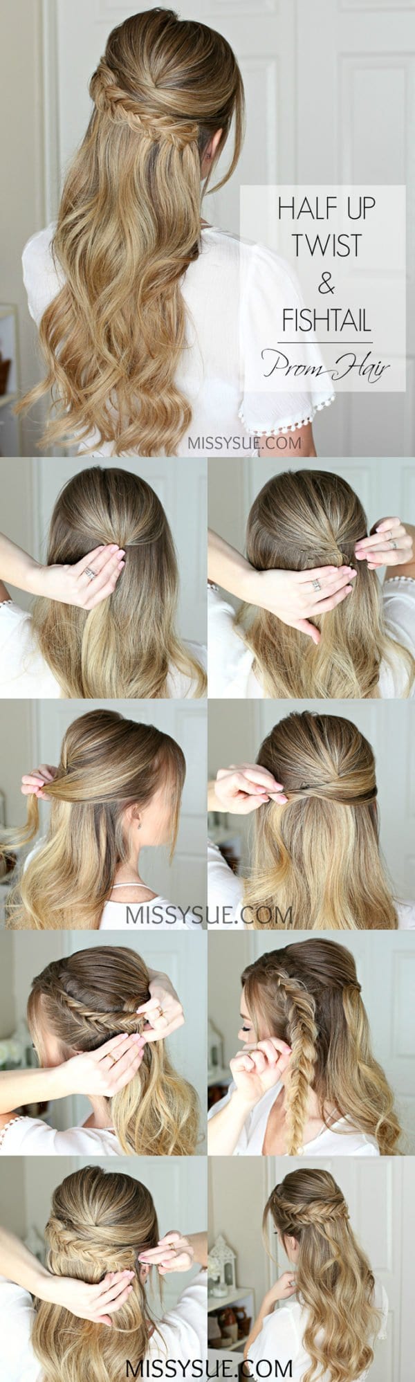 10 Elegant Hairstyles Tutorials That You Will Adore This Summer