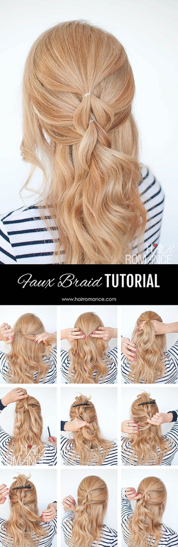 10 Elegant Hairstyles Tutorials That You Will Adore This Summer