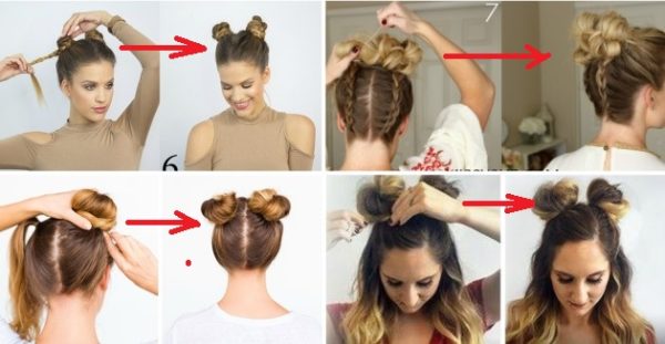 The Easiest Double Bun Hairstyle Tutorials For A Futuristic