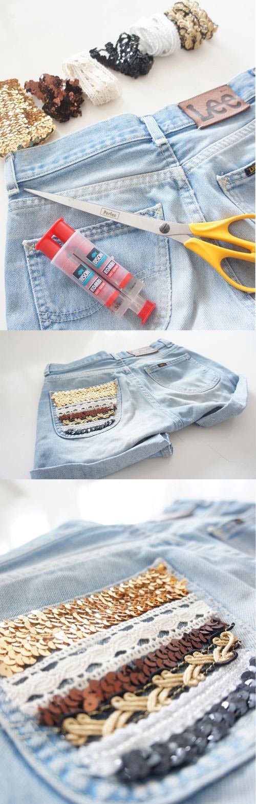 Easy DIY Tutorials To Transform Your Old Denim Shorts Into Modern Piece Of Clothes That Can Be Worn This Summer