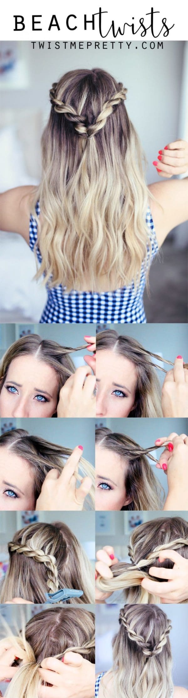 Easy Step By Step Hairstyle Tutorials You Can Do For Less Than 5 Minutes