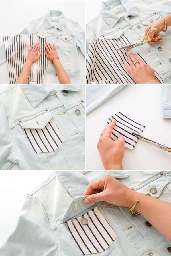 The Best DIY Ways To Upgrade Your Old Denim Jacket Into A Unique Part Of Your Spring Outfit