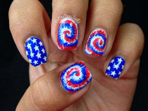 Creative Nails Art Designs To Celebrate The 4th Of July