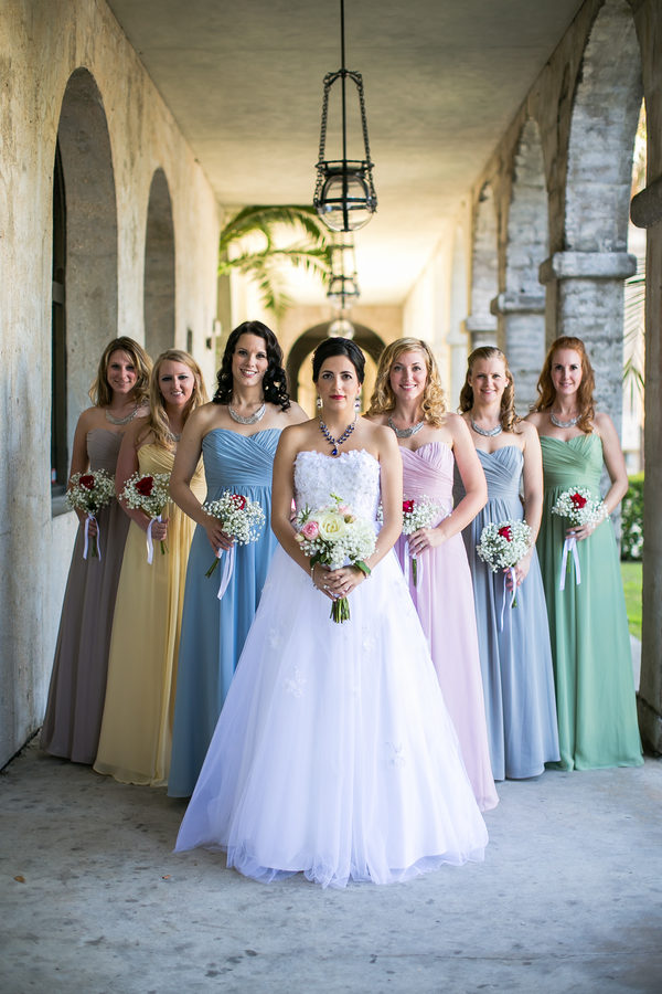 Rainbow Bridesmaids Dresses For A Colorful Wedding Full Of Love And  Hope
