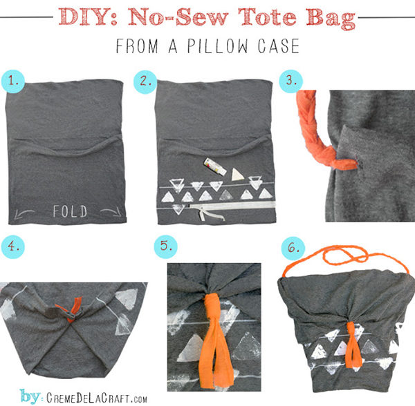 Cretaive DIY Tutorials To Create Bag From Your Old Clothes