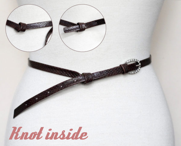 Creative Way To Tie A Belt That Will Make You Look Amazing