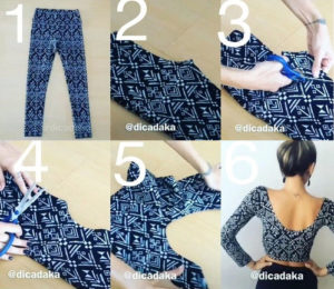 Creative DIY Tutorials To Turn On Your Old T shirt Into A Modern Summer Crop Top