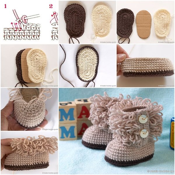 Adorable DIY Hand Knitted Baby Booties To Completely Enjoy The Winter Magic