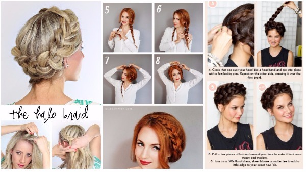 The Best Crown Braids DIY Tutorials For Princess Look Anywhere - ALL ...