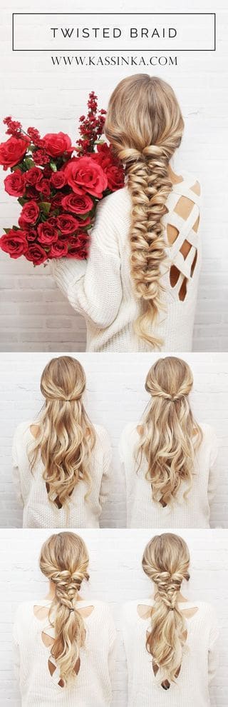 Feel The Christmas Holiday Magic With The Total Hit Hairstyle For This Season – Braids For Perfect Look At The Biggest Holiday In The Year