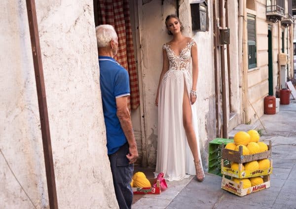 Feel The Magic Of Sicilian Culture Through The Newest Muse By Berta Fall 2018 Bridal Collection