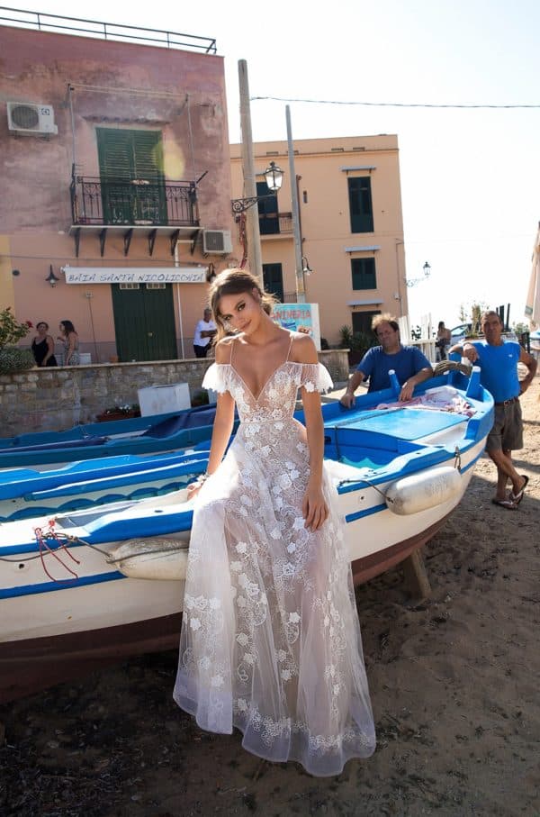 Feel The Magic Of Sicilian Culture Through The Newest Muse By Berta Fall 2018 Bridal Collection