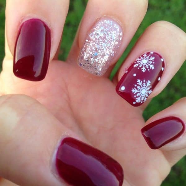 The Best Christmas Nail Designs That Will Bring You Joy - ALL FOR ...