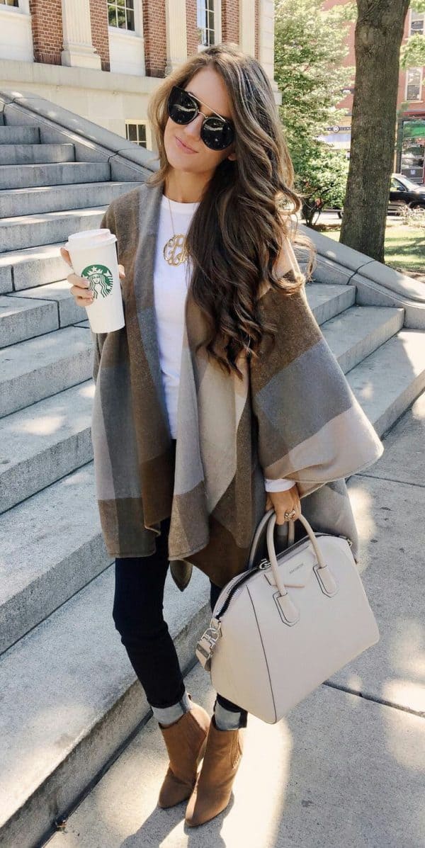 How To Wear Your Blanket Scarf This Winter In Some Stylish Ways