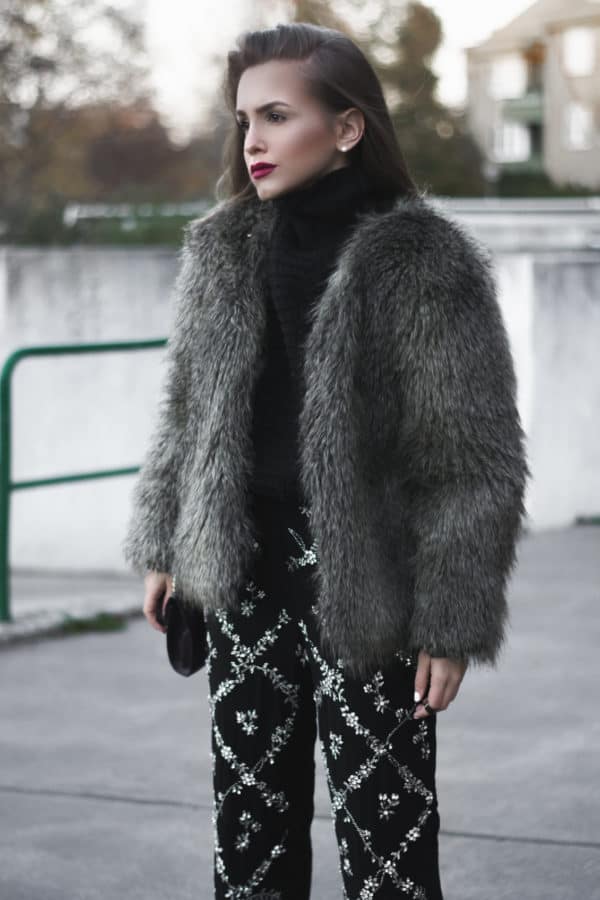 How To Make Stunning Combinations With Faux Fur Coat - ALL FOR FASHION ...