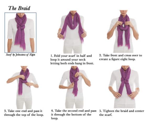 How To Tie A Scarf In Lots Of Different Ways