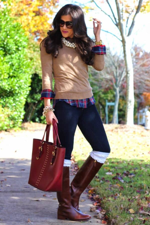 Statement Making Outfits With Plaid Shirt